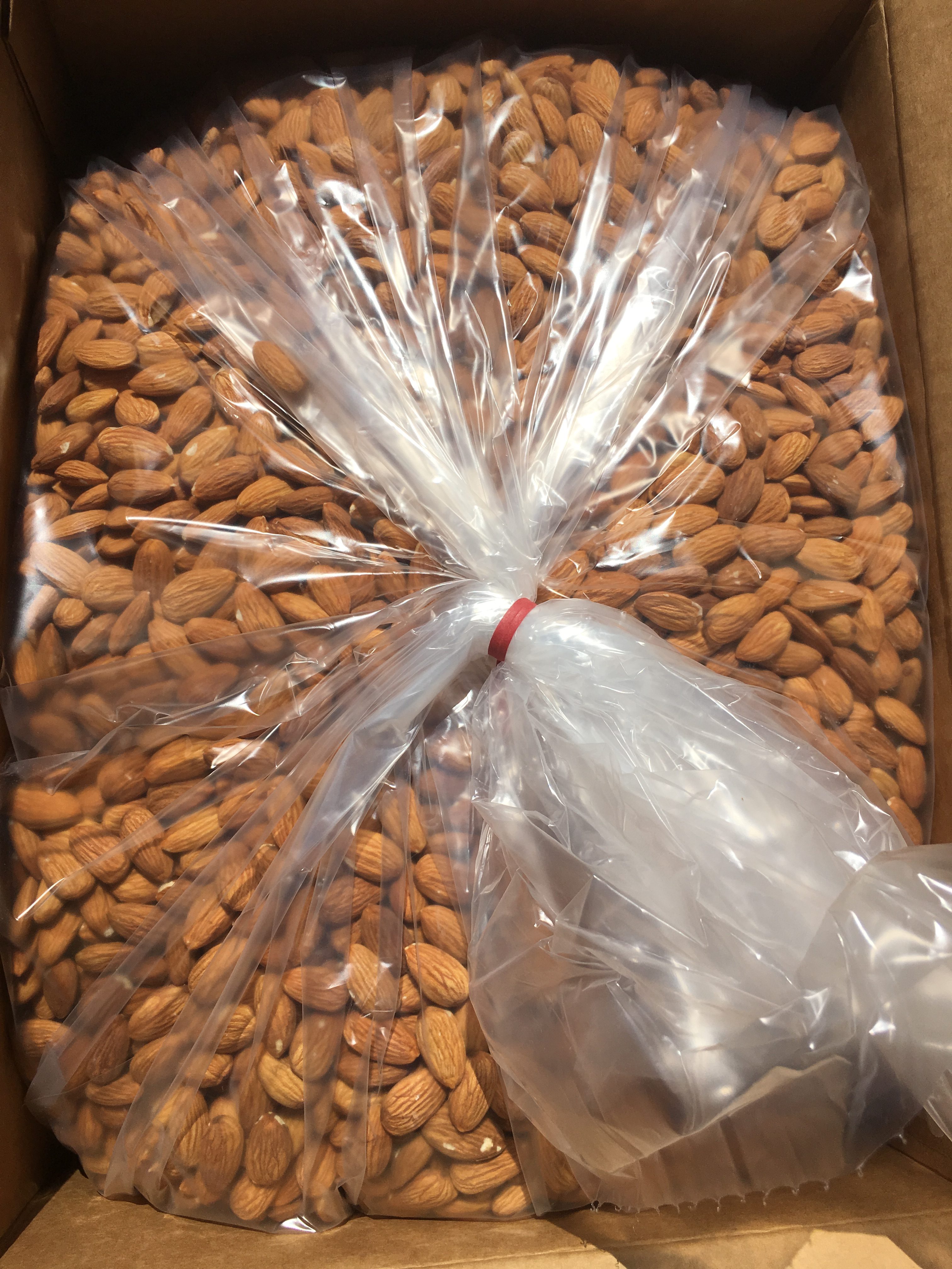 Organic Unpasteurized Almonds 20 Pounds- FREE SHIPPING!